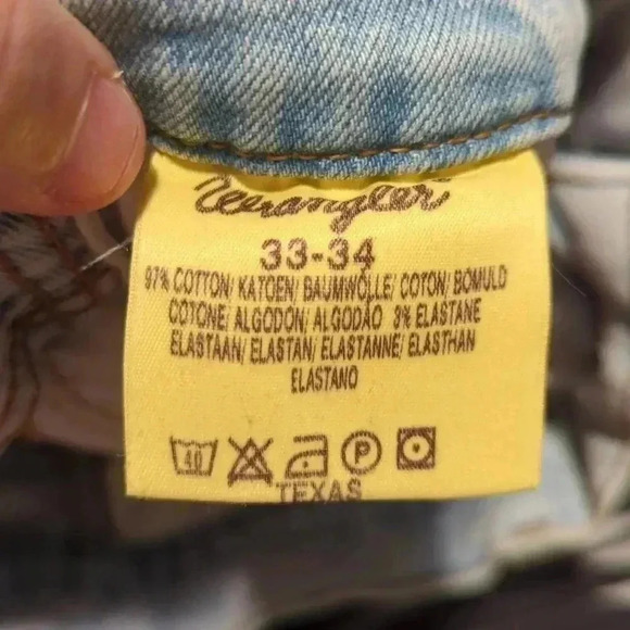 Vintage 70s Wrangler Cutoff High Waist Jean Shorts - Picture 6 of 6